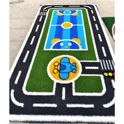 Sérsniðin gervi torf fyrir leikskóla